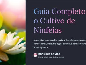 Guia Completo para o Cultivo de Ninfeias