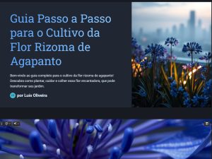 Guia Passo a Passo para o Cultivo da Flor Rizoma de Agapanto