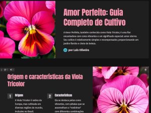Amor Perfeito: Guia Completo de Cultivo