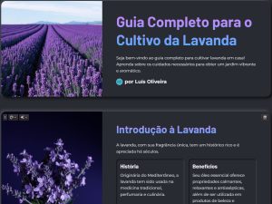 Guia Completo para o Cultivo da Lavanda
