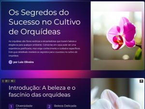 Os Segredos do Sucesso no Cultivo de Orquídeas