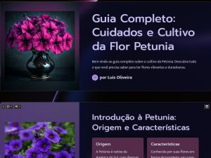 Guia Completo: Cuidados e Cultivo da Flor Petúnia